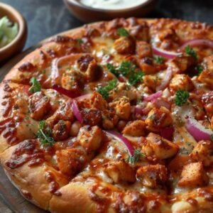 Chicken Tikka Pizza