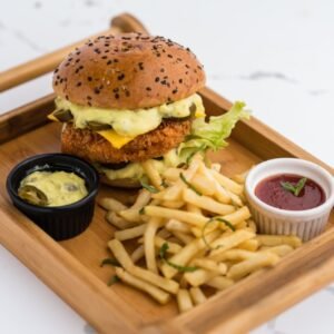 Chicken Popper Burger